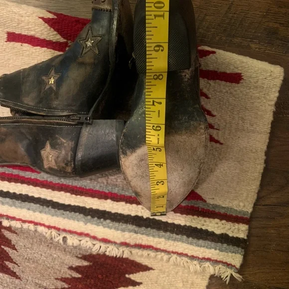 Old Gringo Yippee Kiyay Collection Black Ankle Booties - Picture 5 of 10